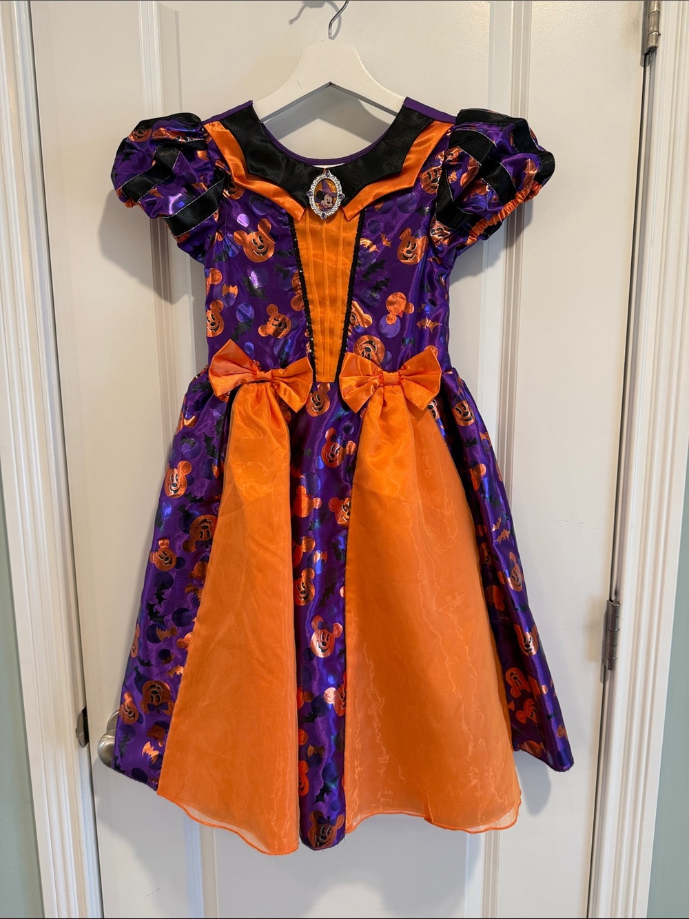 7/8 Minnie Halloween Witch Princess Costume Dress